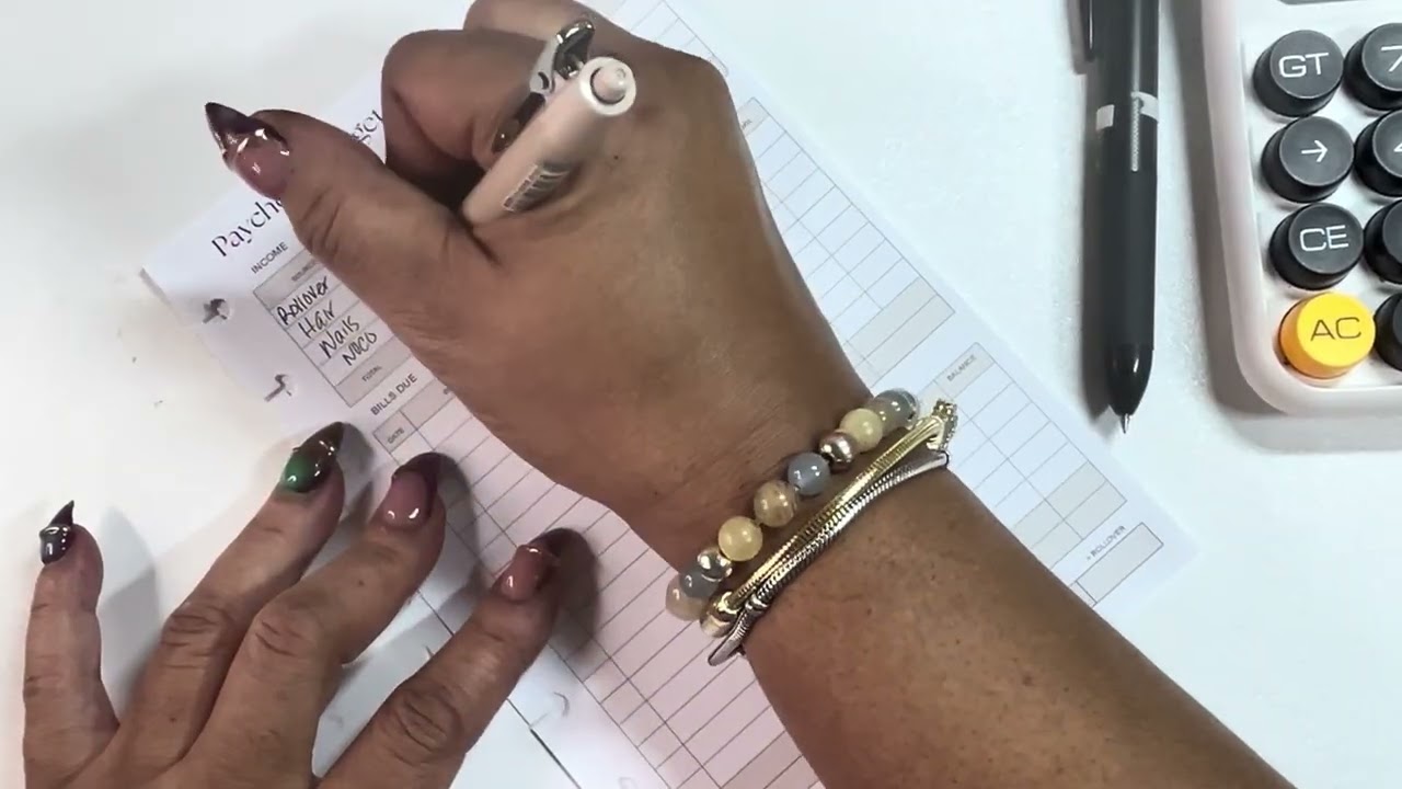 WEEKLY BUDGET| SELF EMPLOYED INCOME | INCONSISTENT INCONE| HAIRSTYLIST