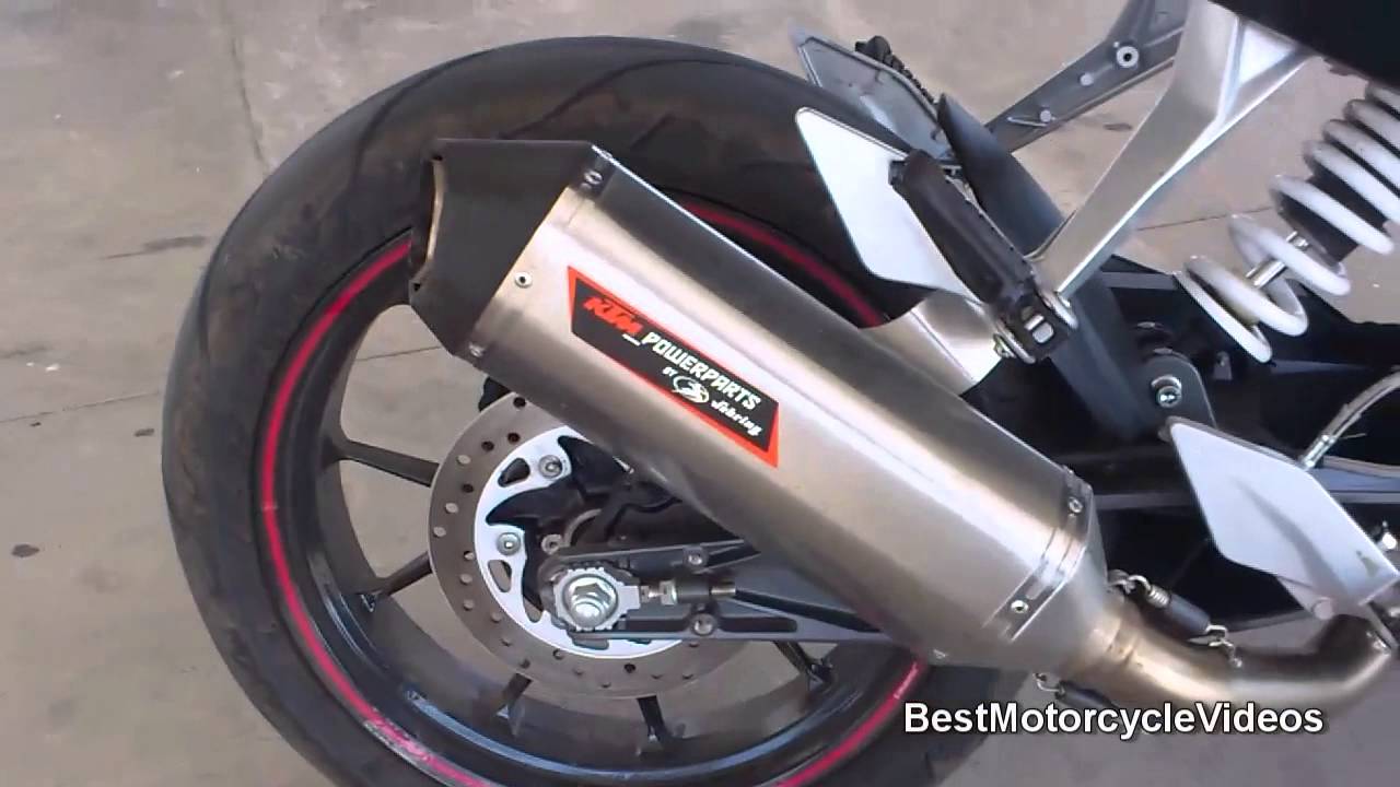 KTM Duke 200 Performance Exhaust Sound - Engine Sound