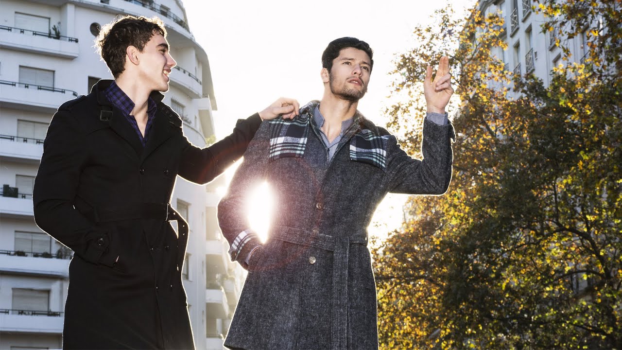 WINTER BLUR fashion editorial with Jorge Piantelli & Jhonatan Mujica by Gastohn Barrios