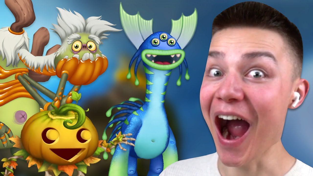 BABY Punkleton, Epic Thrumble и Rare Gheegur - Spooktacle 2023 (My Singing Monsters)