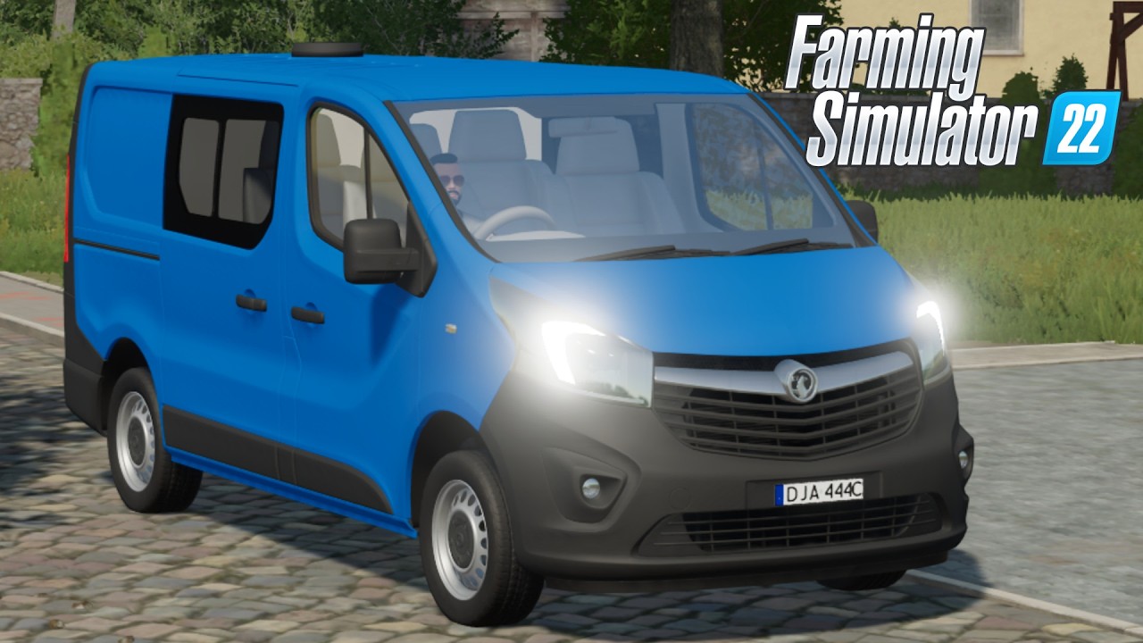 FS22 - 2017 Vauxhall Vivaro / Opel Vivaro 2.0T - NEW CAR MOD for Farming Simulator 2022 ROLEPLAY