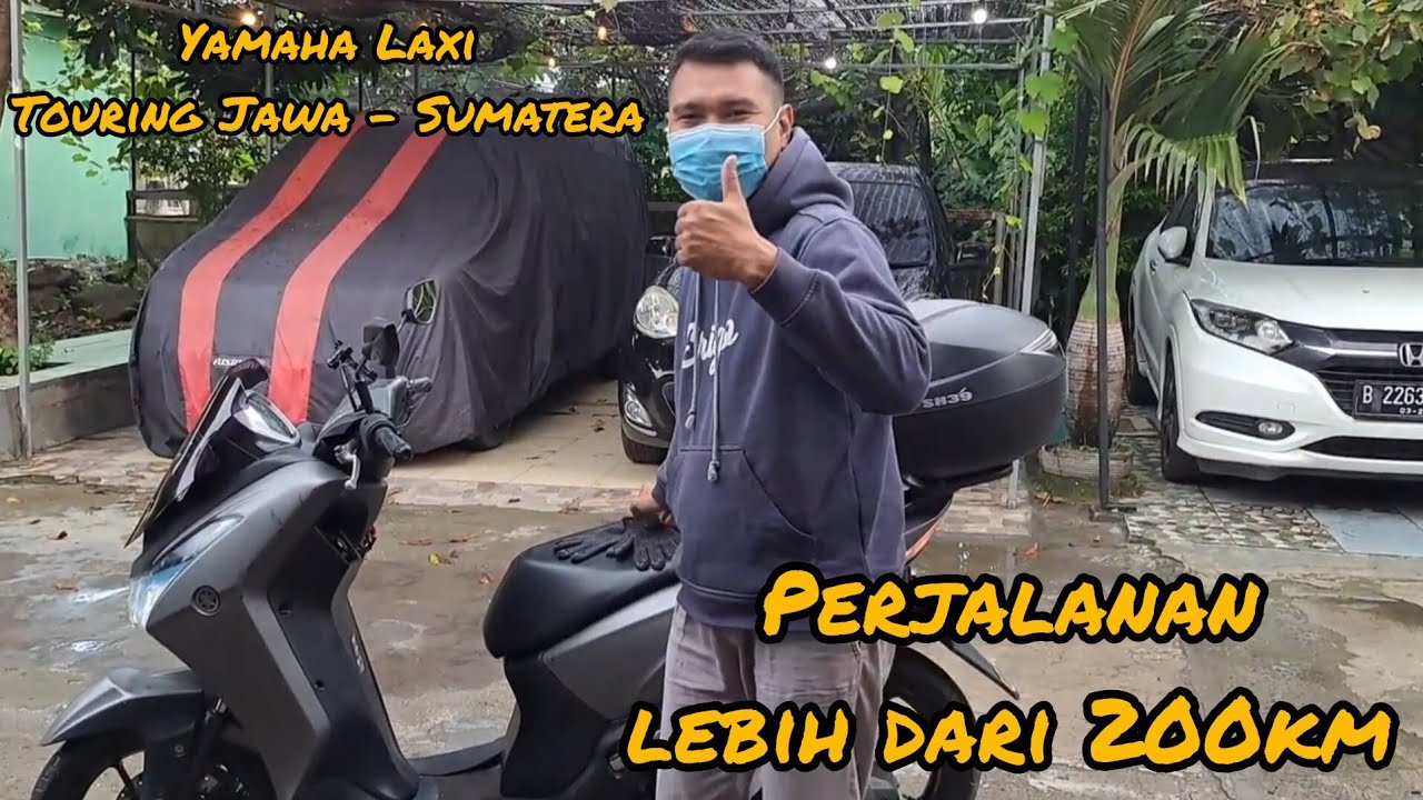 Yamaha LeXI - TOURING JAWA - SUMATERA, #yamaha #yamahalexi125 #yamahamotorindonesia #lexi