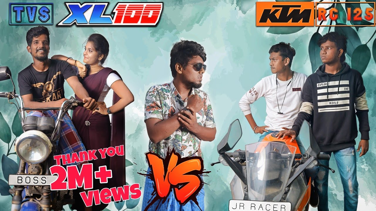 XL VS KTM BIKERS | COMEDY | ALAPPARA | With English Subtitles