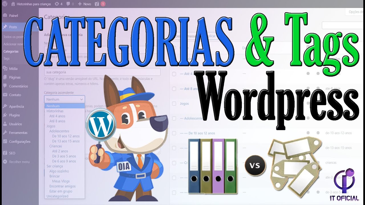 Tudo sobre CATEGORIAS no WordPress [FACIL E COMPLETO]