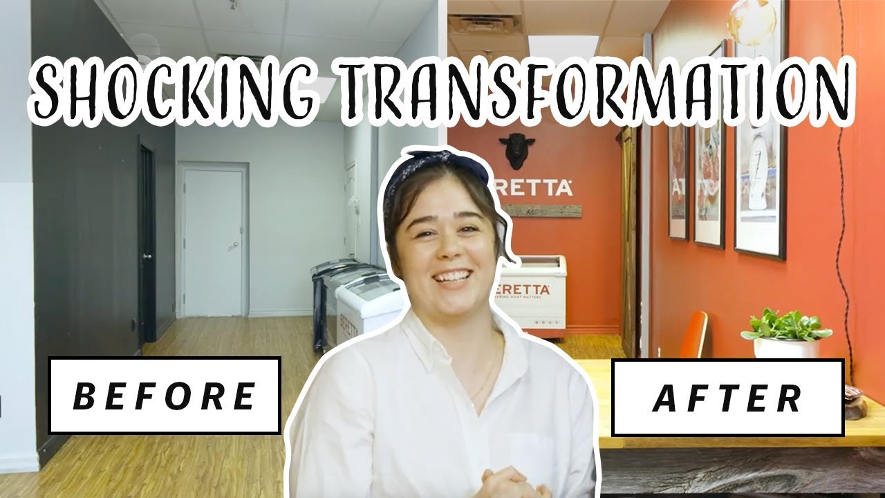 Rustic Office Makeover | SHOCKING Storefront Transformation