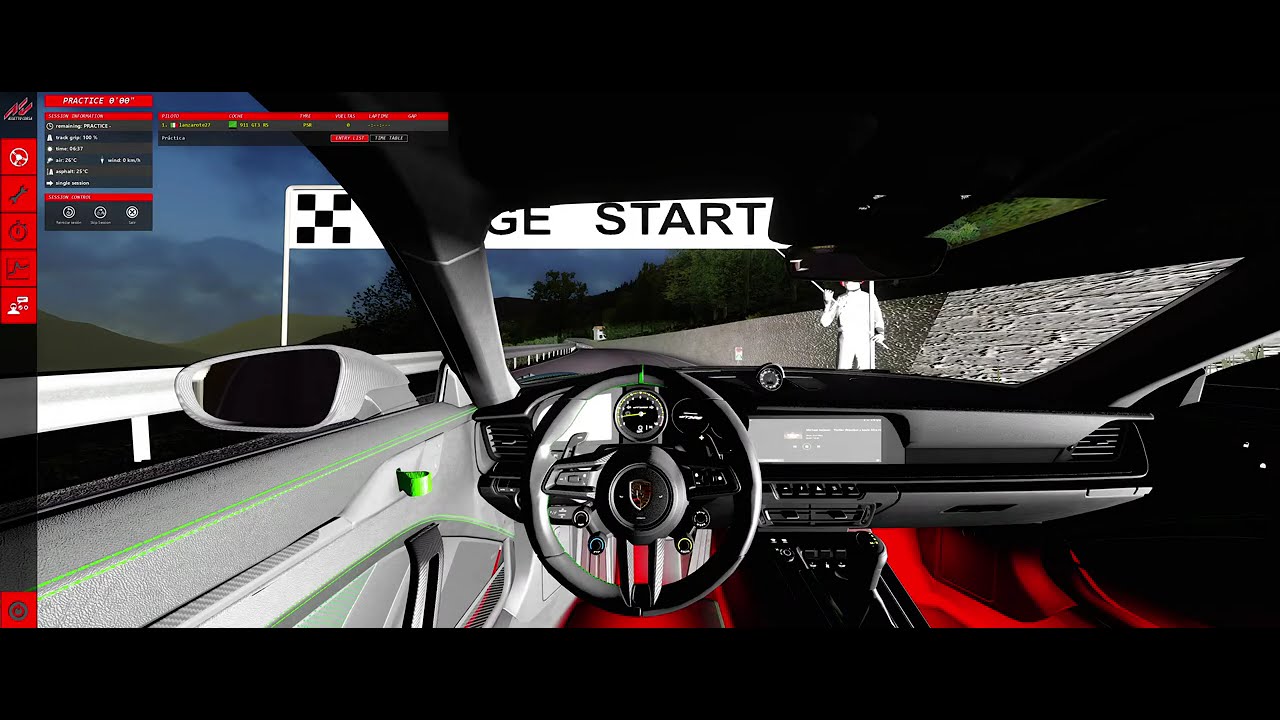 assetto corsa chilling with music