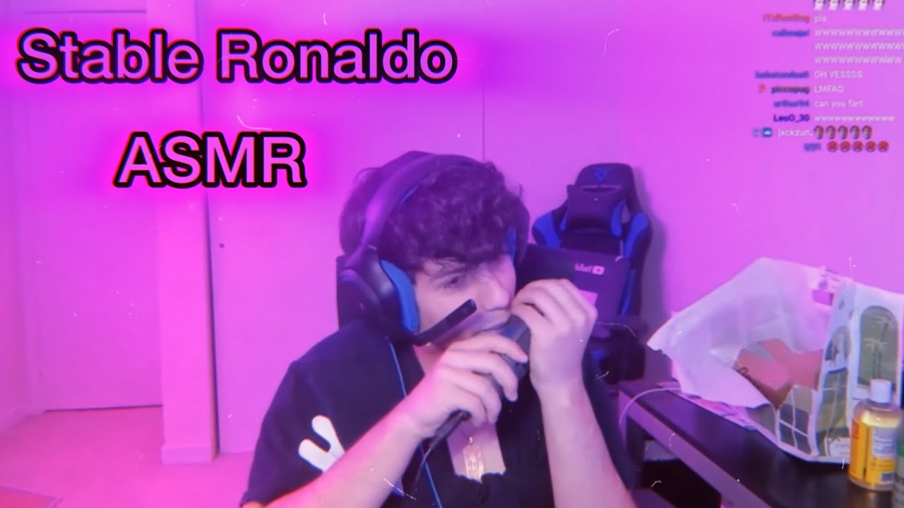 Stable Ronaldo Does ASMR