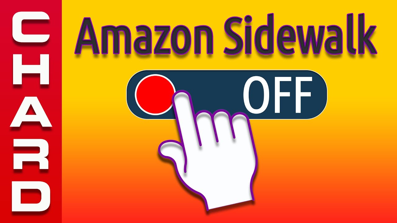 Amazon Sidewalk - Why You Might Want To Turn It Off