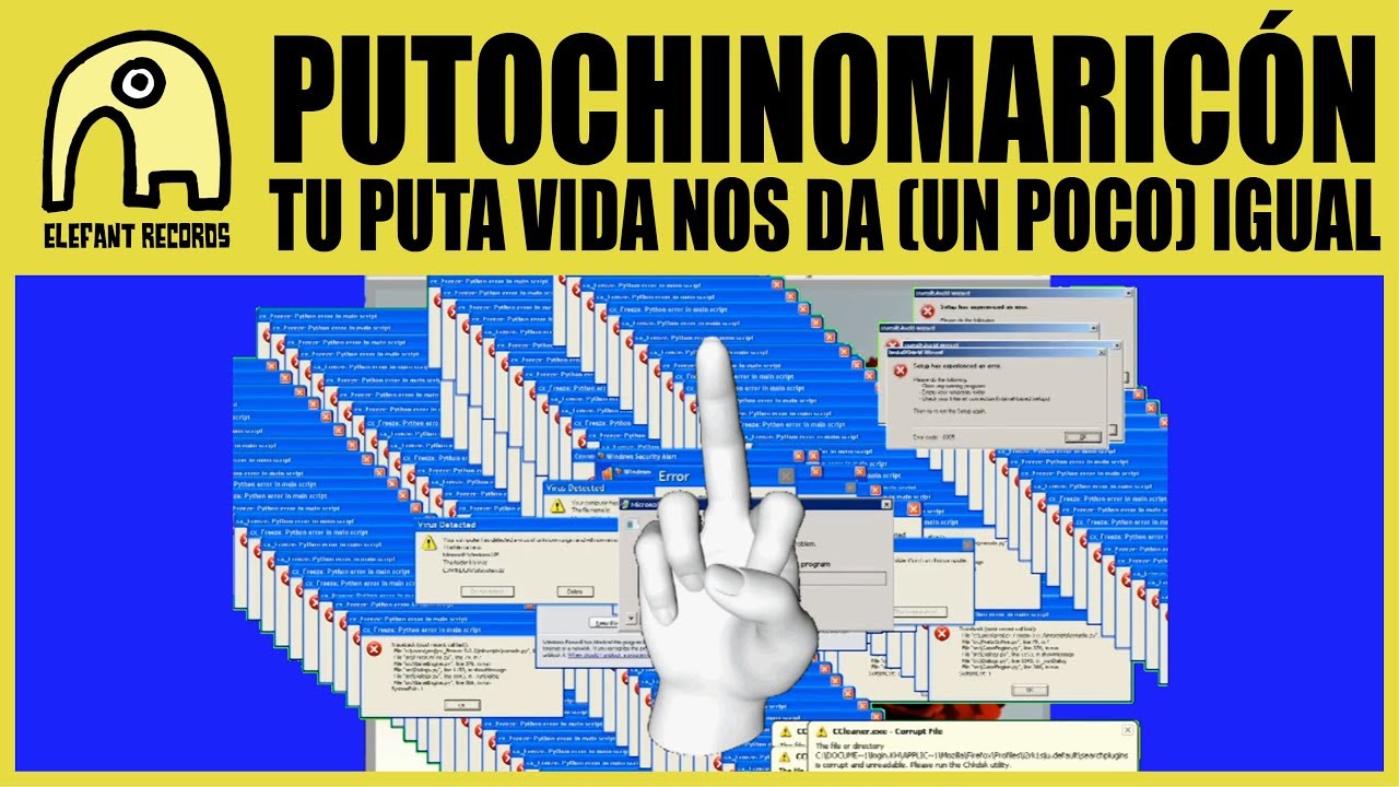 PUTOCHINOMARICÓN feat. IGNACIO REDARD - Tu Puta Vida Nos Da (Un Poco) Igual [Official]