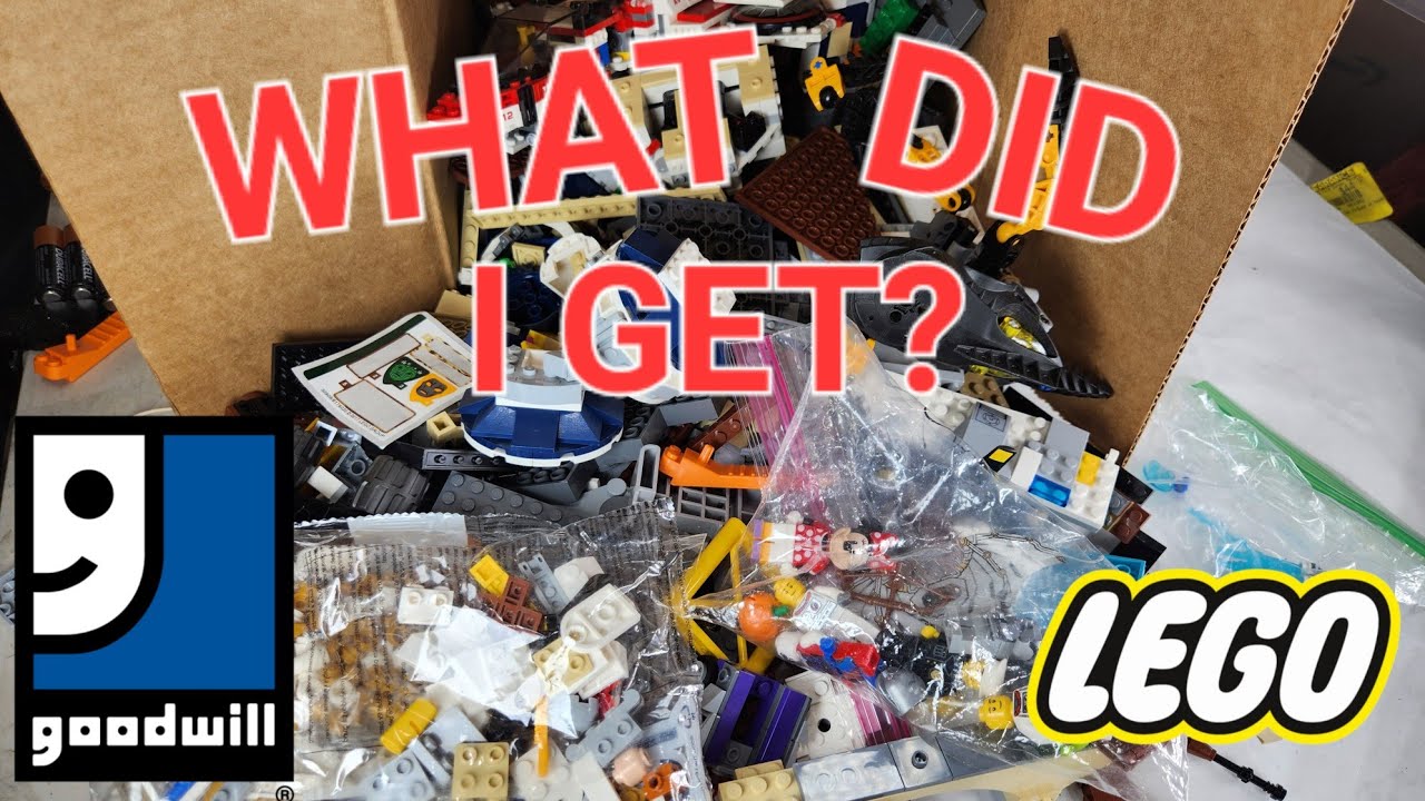 Unboxing Goodwill Lego Mystery Box! 1 of 8