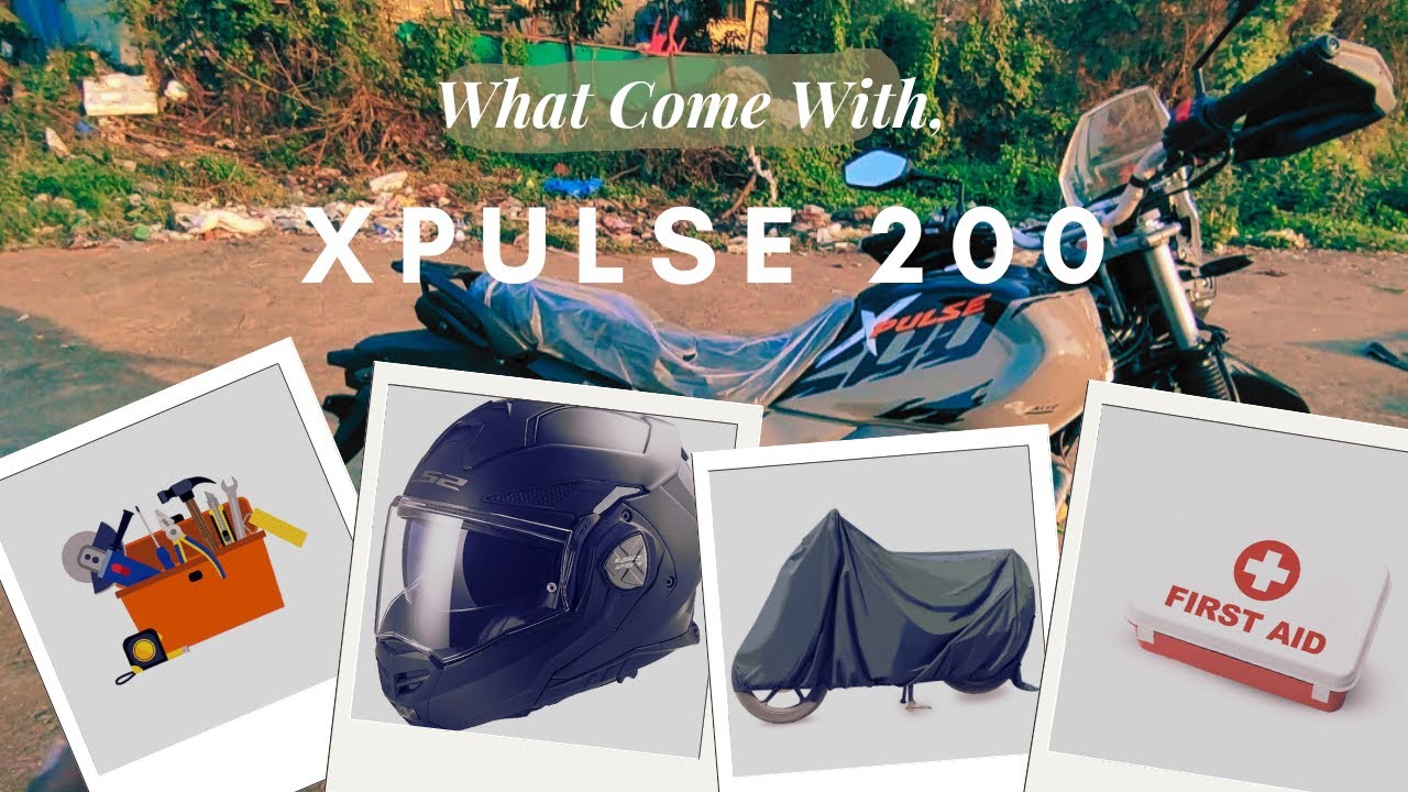 What Comes With The XPULSE 200 4V Bike? || Xpulse 200 4v || Accessories.