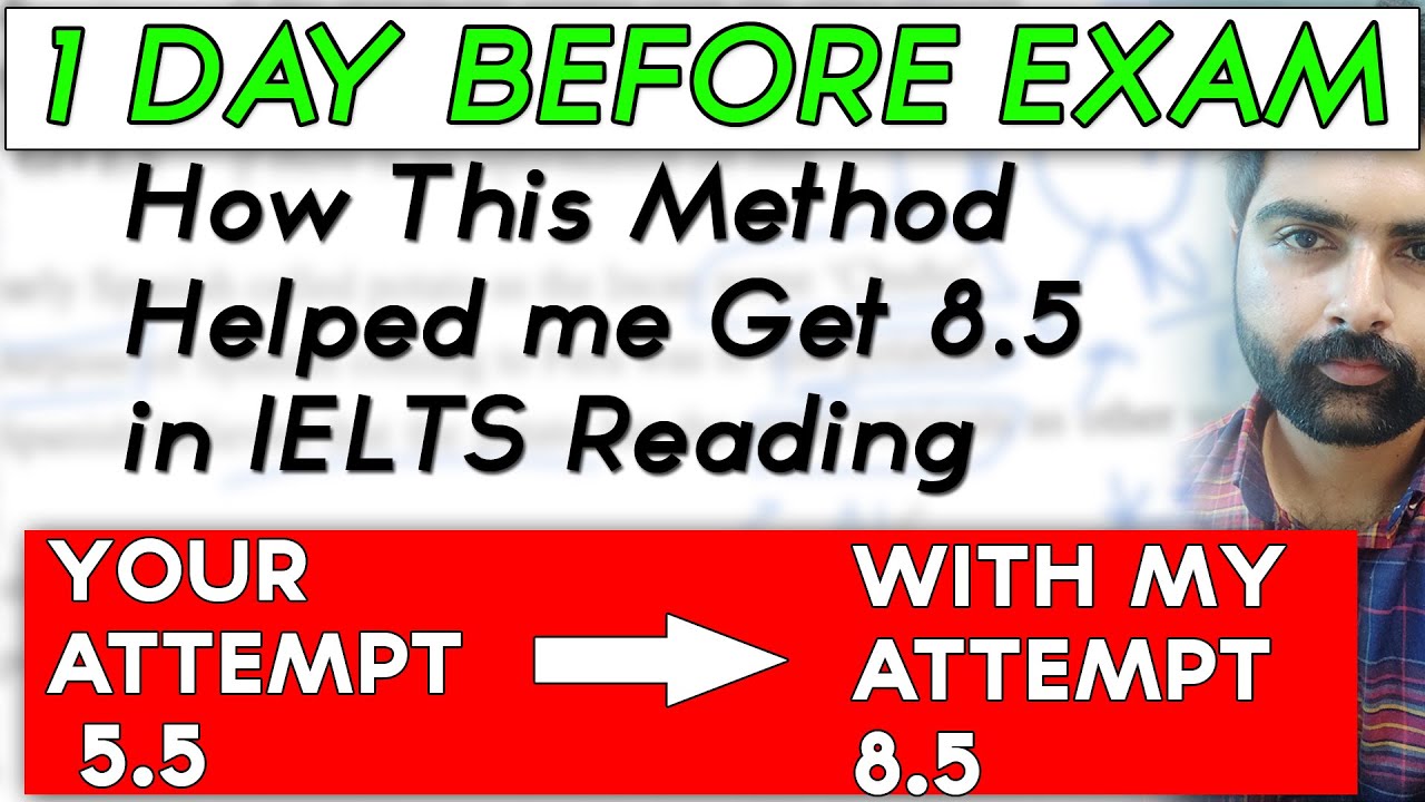 IELTS Reading | Как я получил 8,5 баллов по чтению с помощью этого метода | Аршприт Сингх