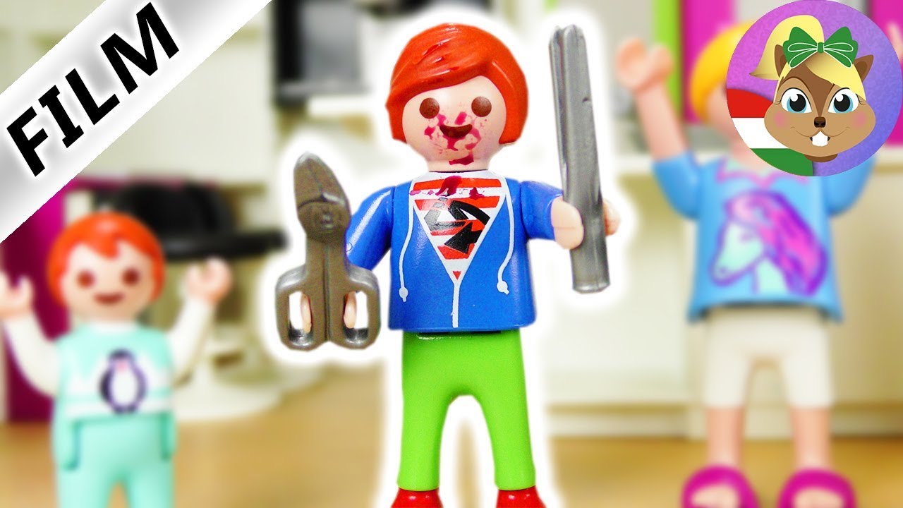 PLAYMOBIL FILM MAGYAR- JULIAN KIHÚZZA A MOZGÓ FOGÁT? TIPIKUS JULIAN AKCIÓ / Vogel Család