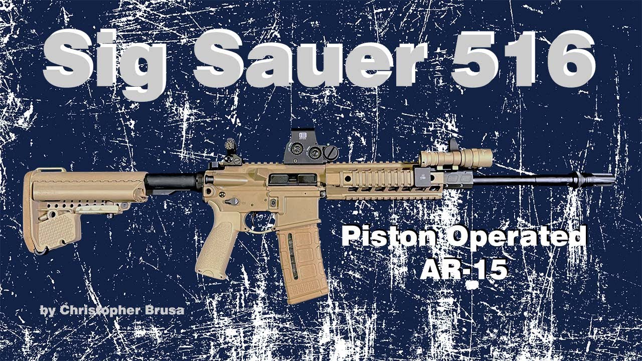 Sig Sauer 516 Patrol with EOTech XPS2-2 - Short stroke piston AR-15