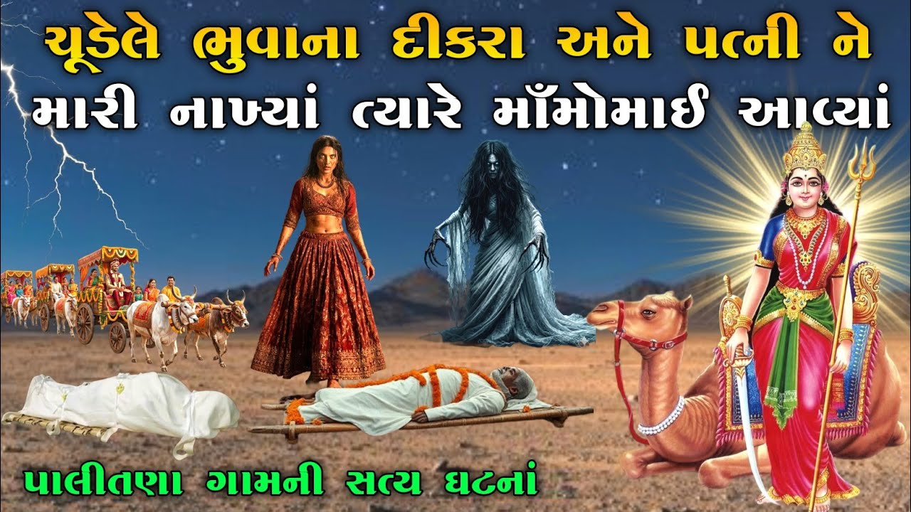 ચૂડેલે ભુવાના દીકરા અને પત્ની ને મારી નાખ્યાં ત્યારે માઁ મોમાઈ આવ્યાં | Momai ma no itihas