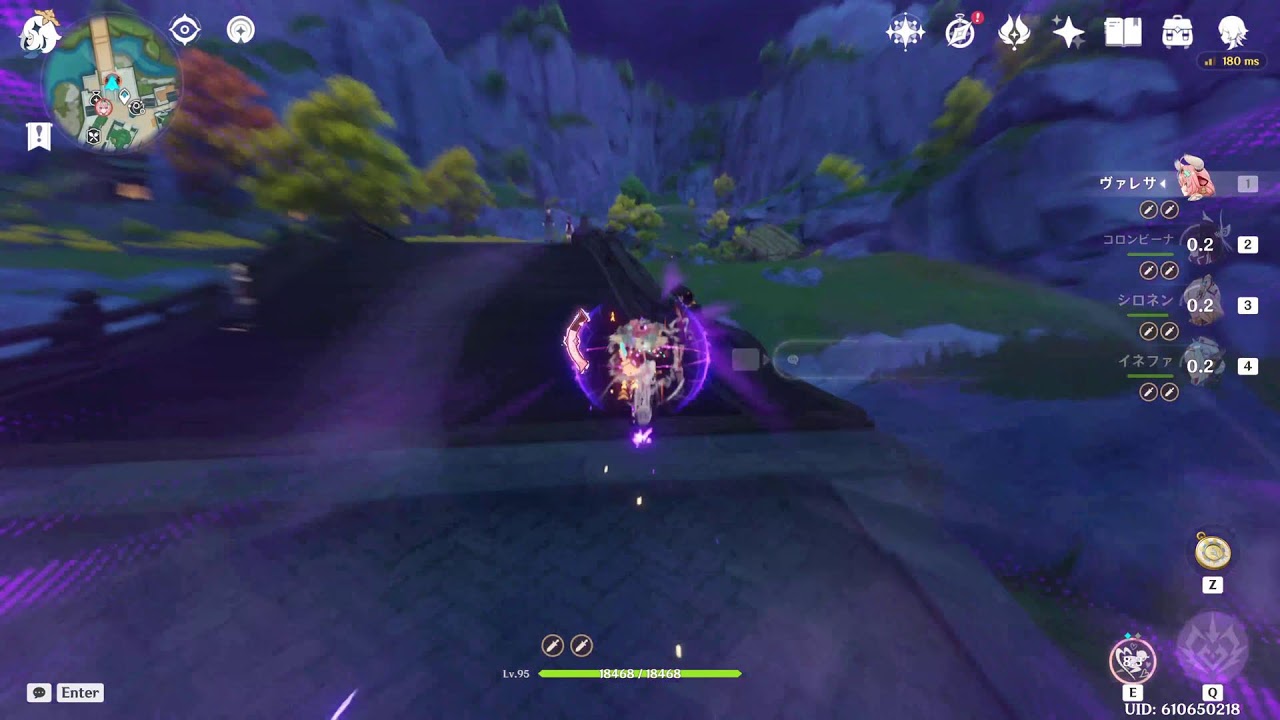 [ 原神 ] 4k  アメサバ やることないんだけど、、今日から１０G回線だー