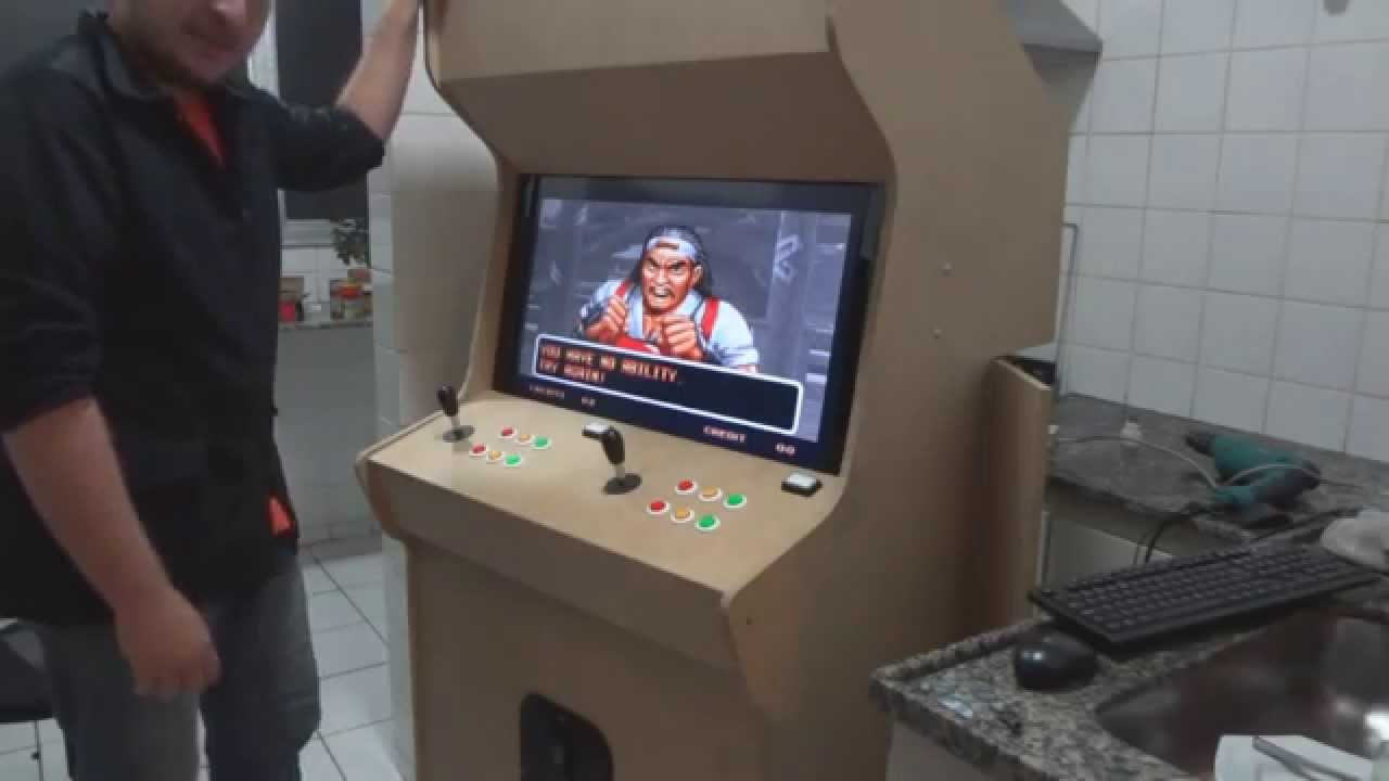 Construindo um fliperama/arcade caseiro - parte 2/3