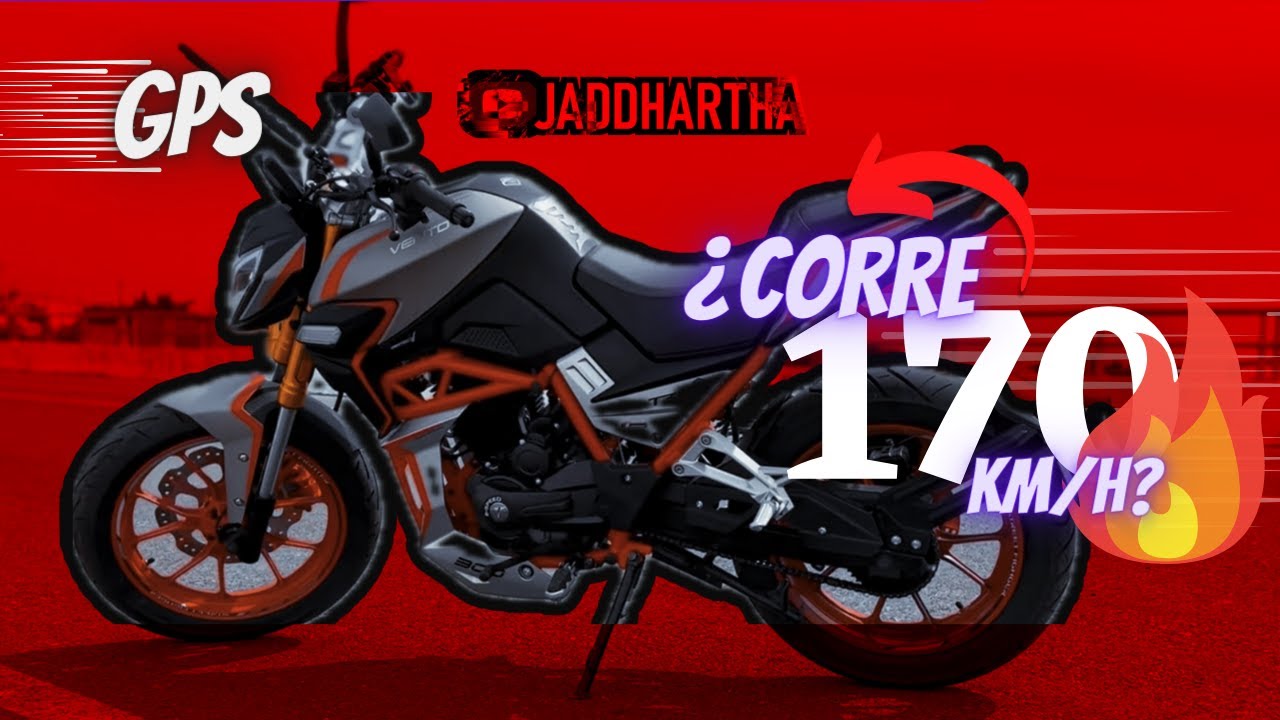 🧨 Prueba de ACELERACIÓN 🔥 NITROX T3 300cc de Vento | ⚡️ Jadd Motos ¡TOP SPEED!