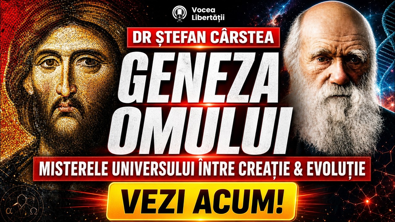 🎙 Ștefan Cârstea & Mihail Neamțu despre MISTERELE UNIVERSULUI. Cum a apărut omul?