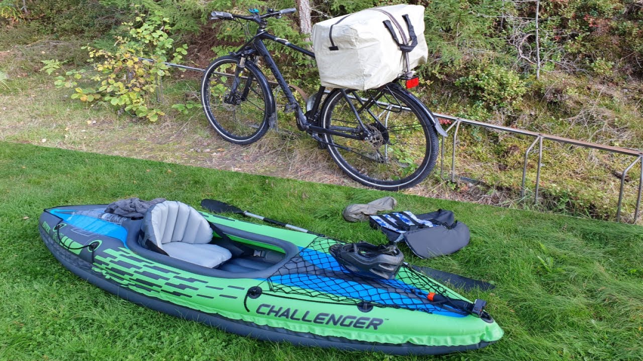 Intex Challenger K1 - Kayaktrip in Schweden