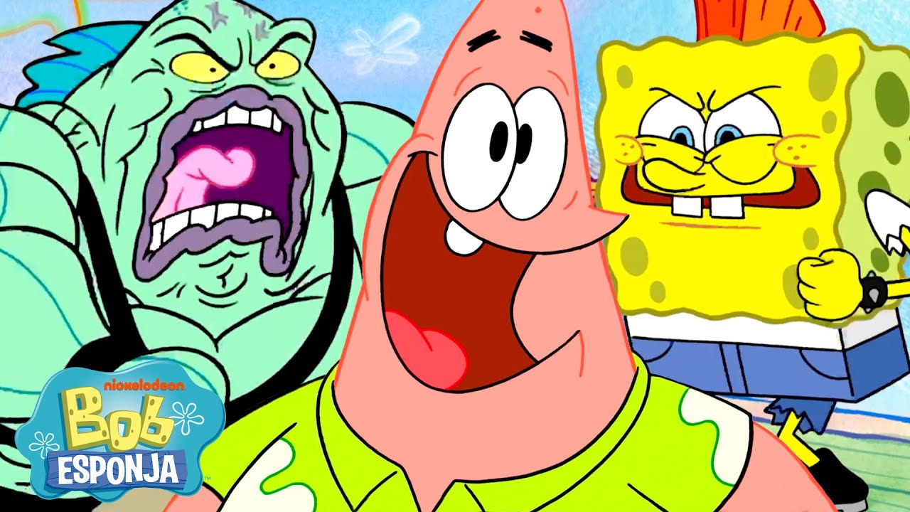 O Show do Patrick Estrela | Todos os Personagens Tão Malucos Quanto o Patrick 🤪 | Compilado