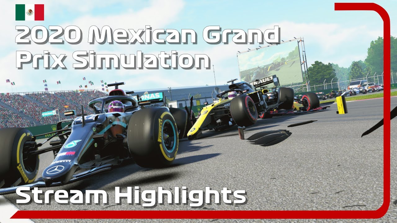 Engines Go Boom - 2020 Mexican GP Simulation [F1 2020 Stream Highlights]