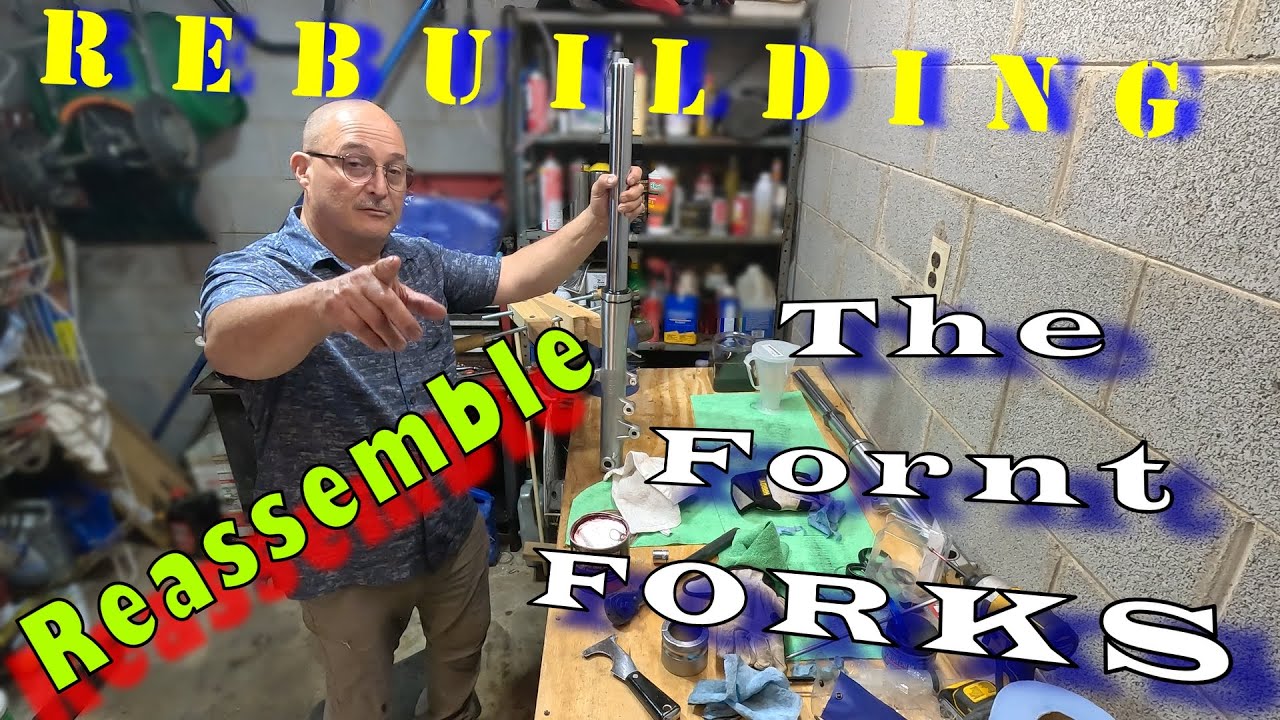How easy it is to Rebuild your front Forks. Part 2 (Reassembling)