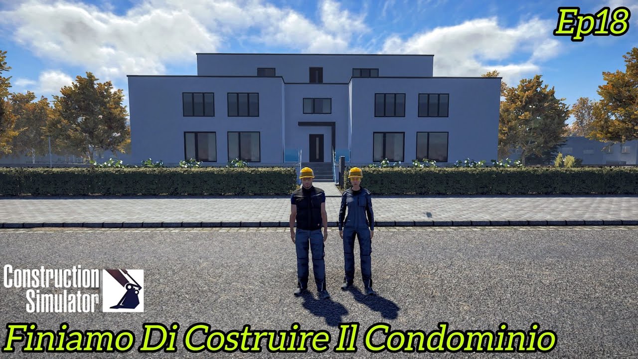 Finiamo La Costruzione Del Costruire Il Condominio Construction Simulator22 In Multiplayer Ep18