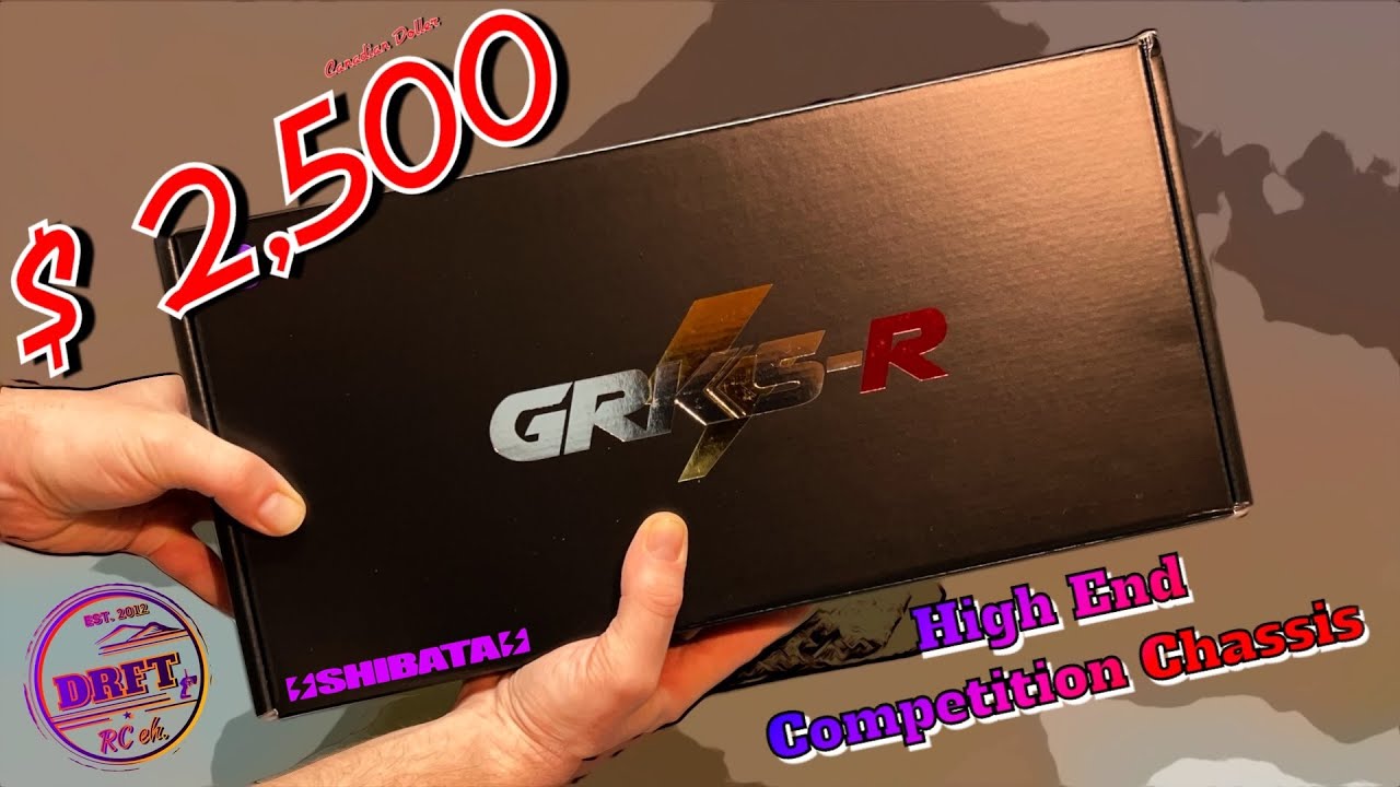 Shibata GRK5-R -- RC Drift Chassis UNBOXING