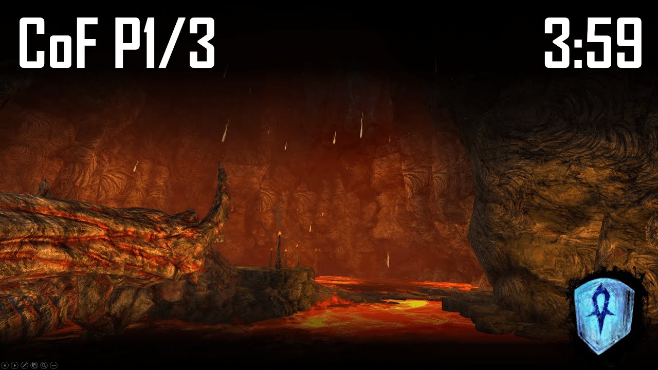 Guild Wars 2 - Citadel of Flame P1/3 Merge Trio Unrestricted [3:59] - Guard PoV