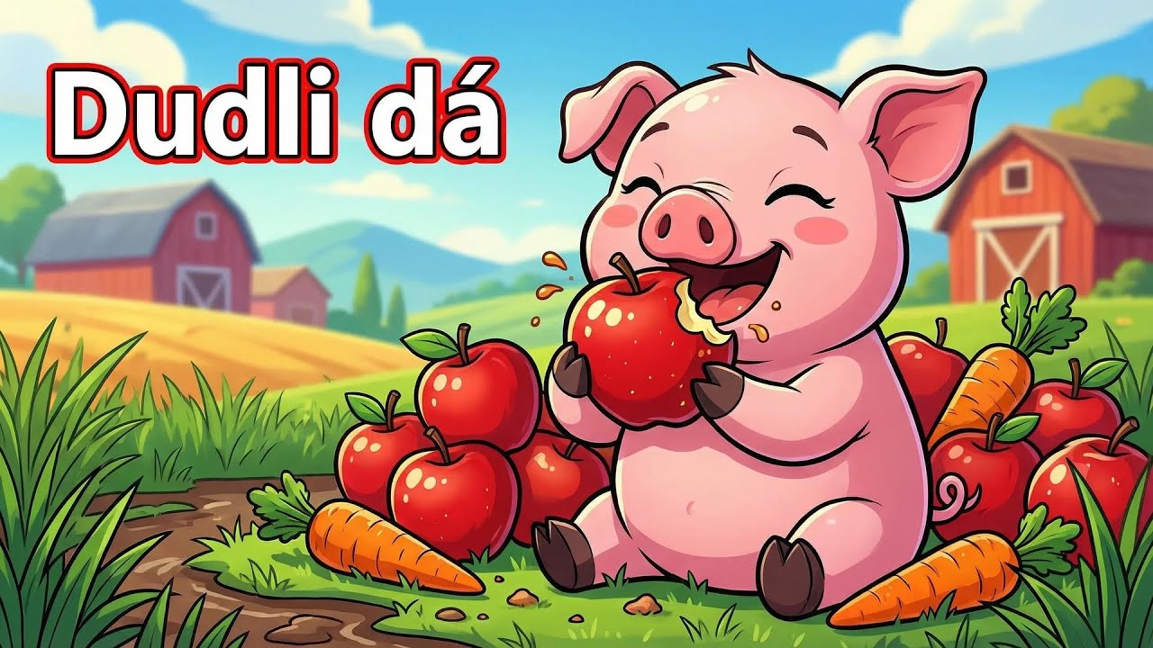 Skaczemy jak świnki 🐷🎵 | Piosenka o zwierzątkach dla dzieci