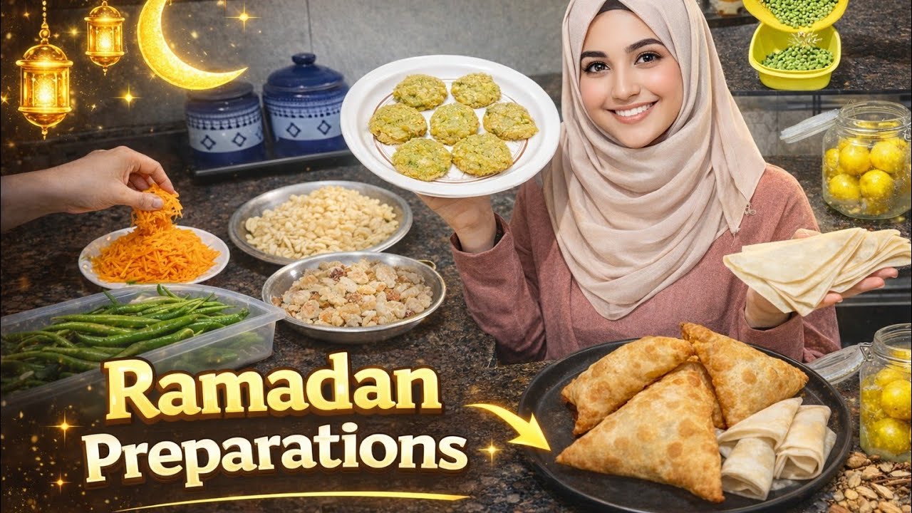Stress-Free Small Ramadan Preparations | Realisitc Kitchen Prep That Save Time in  Ramadan #ramadan 