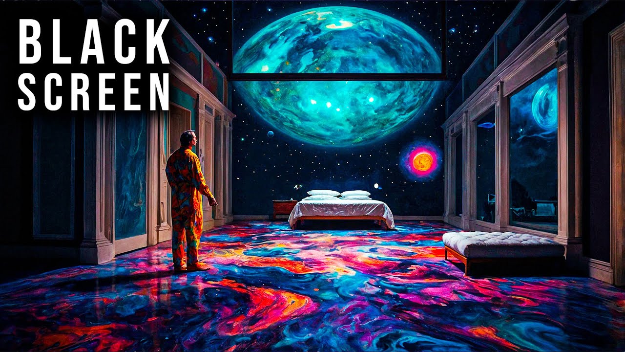 Travel To Parallel Universes | Deep Dreaming Binaural Beats Sleep Music | Black Screen Hypnosis