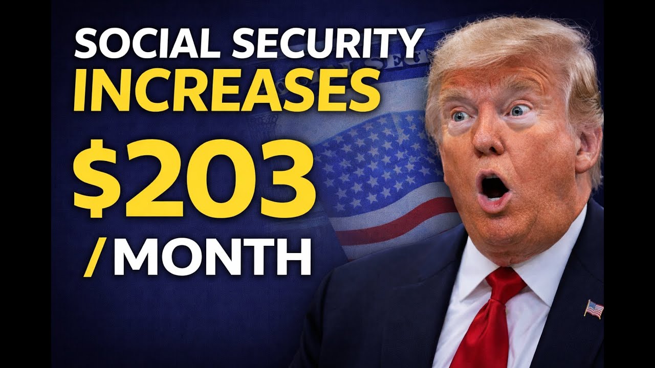 Social Security Increases by $203 Per Month in 2026