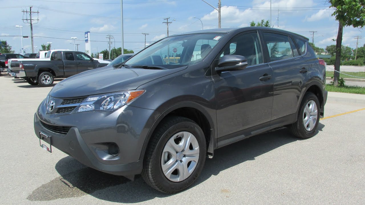 2013 Toyota Rav4 LE Start up, Walkaround and Vehicle Tour