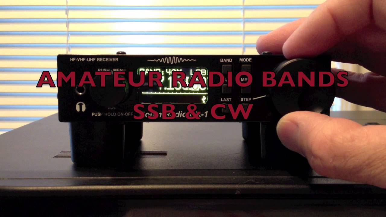 Shortwave Radio CommRadio's CR-1