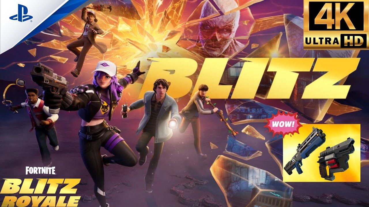 FIRST Blitz Royale WIN! 😳🔥 | Fortnite