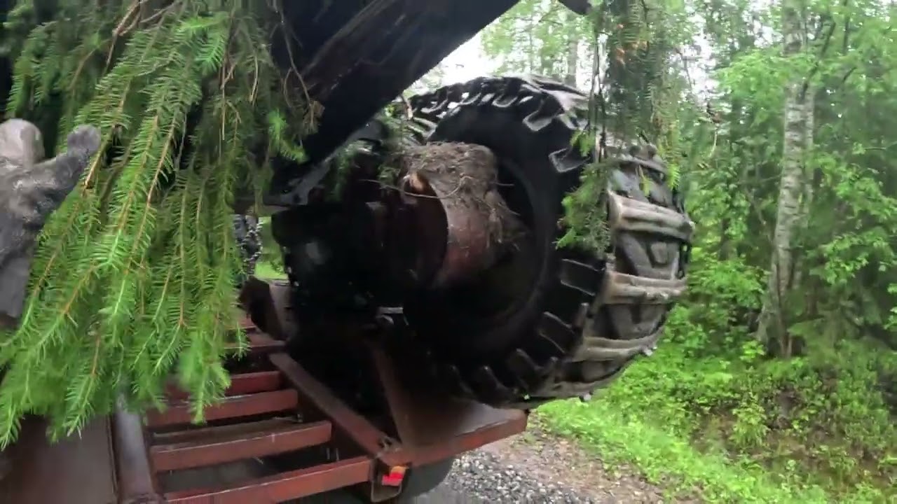 VALMET 860 siirtoa illasta