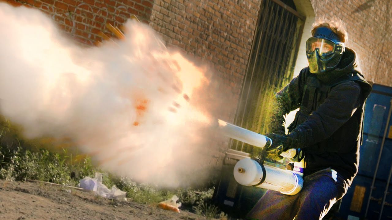 Master Blaster (Slow Mo Paintball SHOTGUN)