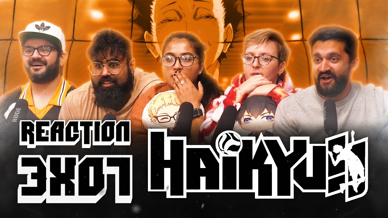 Haikyu!! - 3x7 Obsession - Group Reaction