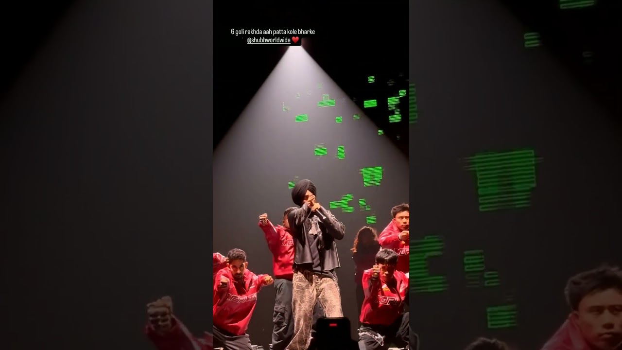 Live Supreme ft. Shubh live Show #lovesongs#punjabisong#shubhnewsong