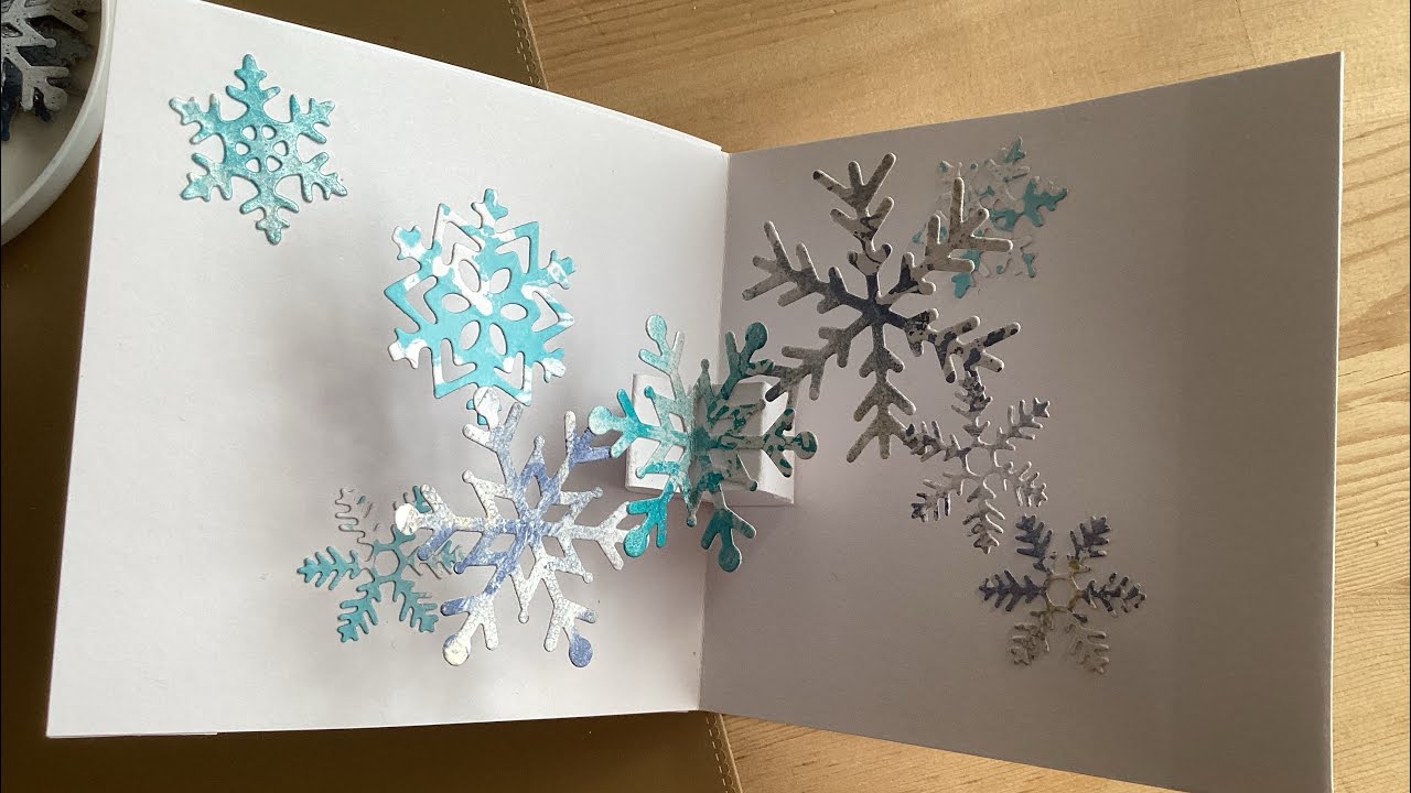 Il mio NEVARIO ❄️✂️📒 Pop-up | Tutorial #farelibri #diy #popupbook #art #libridartista 