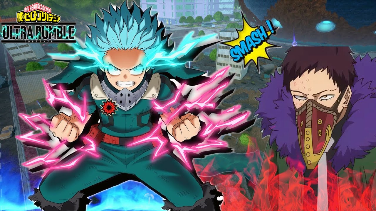 STRIKE DEKU UNLEASH HIS FULL COWLING AGAINST NEW OVERHAUL!My Hero Ultra Rumble