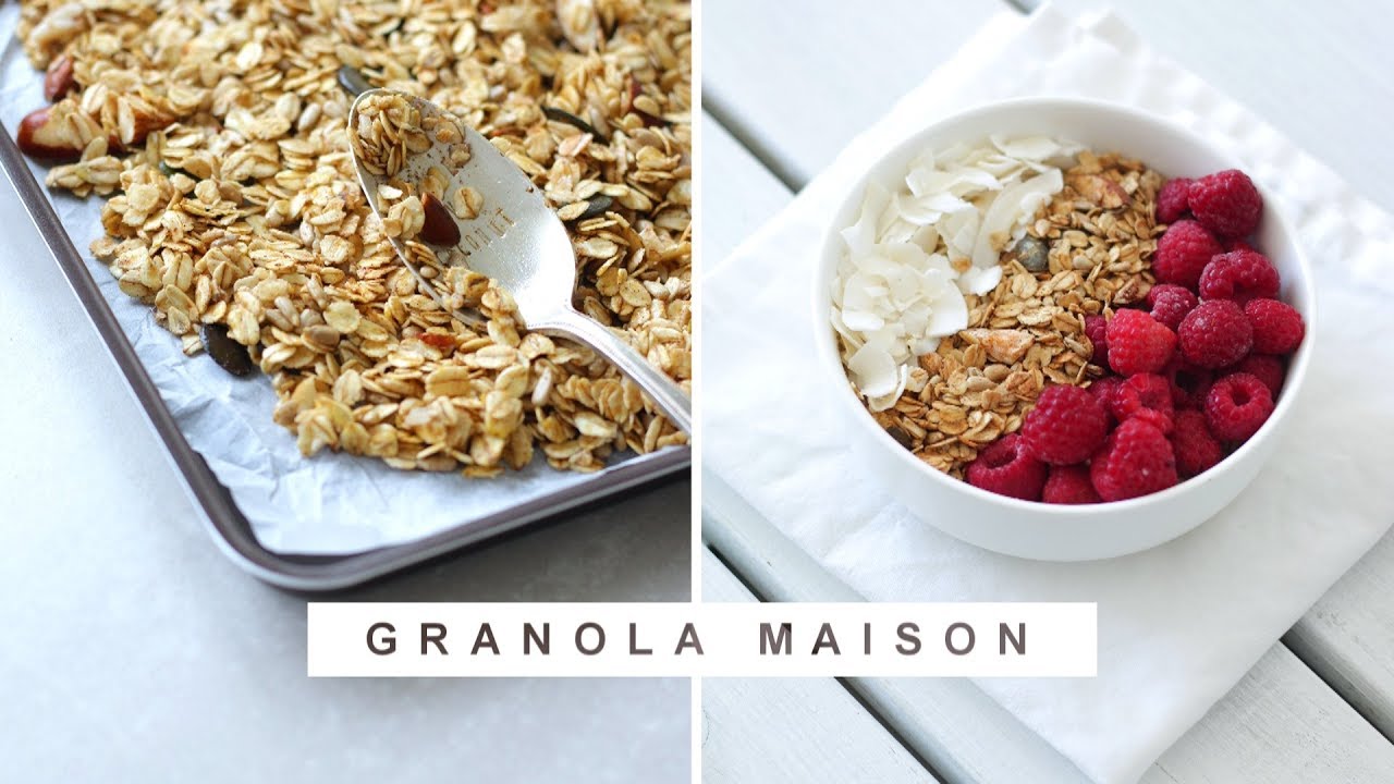 Granola maison – Recette Healthy
