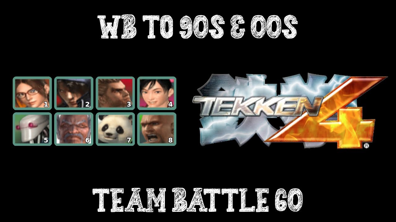 🎮 Tekken 4 Ultra Hard Diffure | 🔥Режим командного боя #60 🔥 | Геймплей PCSX2