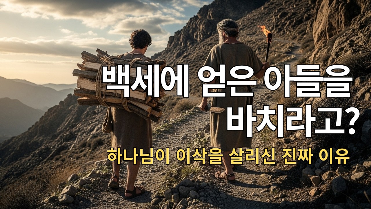 100세에 얻은 아들을 죽이라니요? | 아브라함이 모리아 산에서 깨달은 '여호와 이레'의 진짜 의미 (성경 스토리텔링)