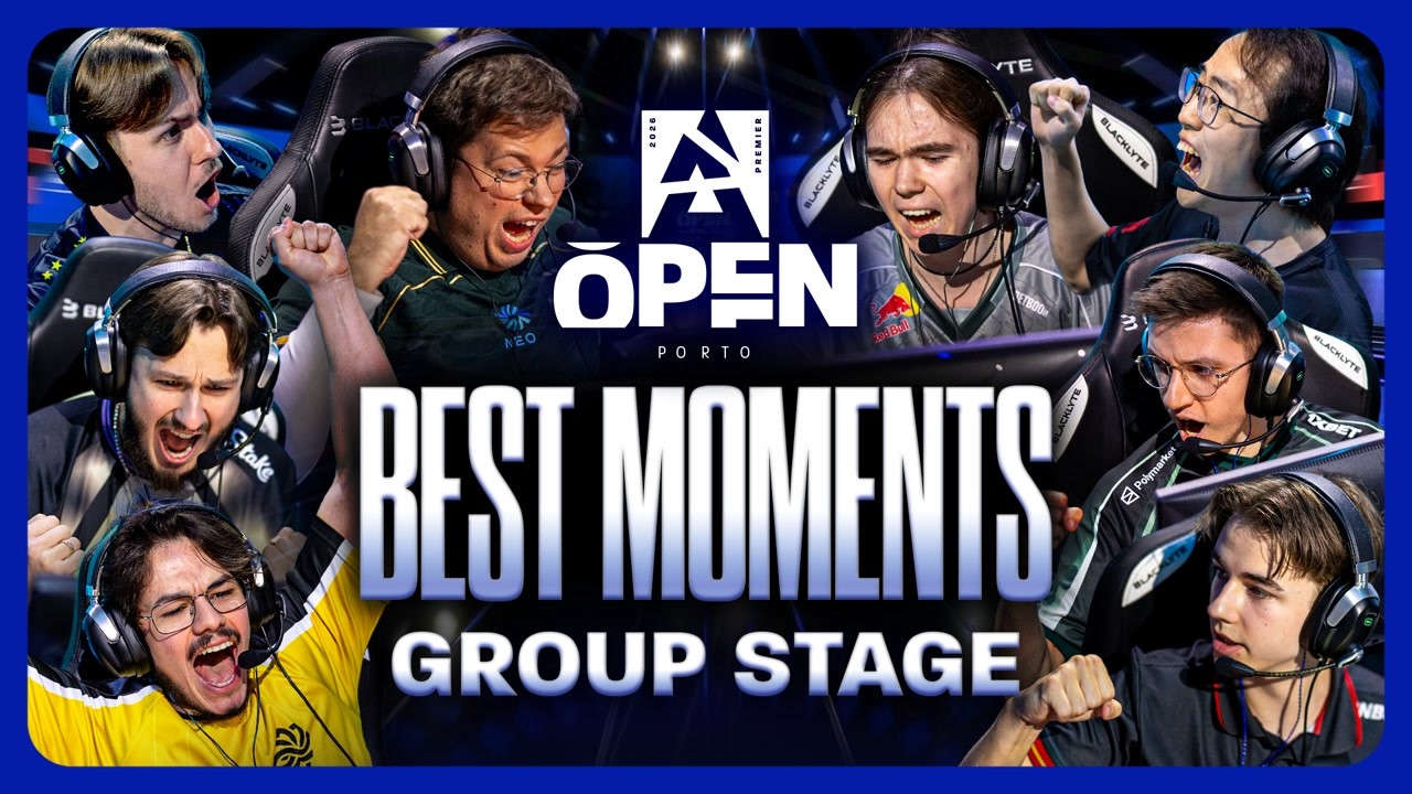 BEST MOMENTS BLAST Premier Open Porto 2026 Group Stage