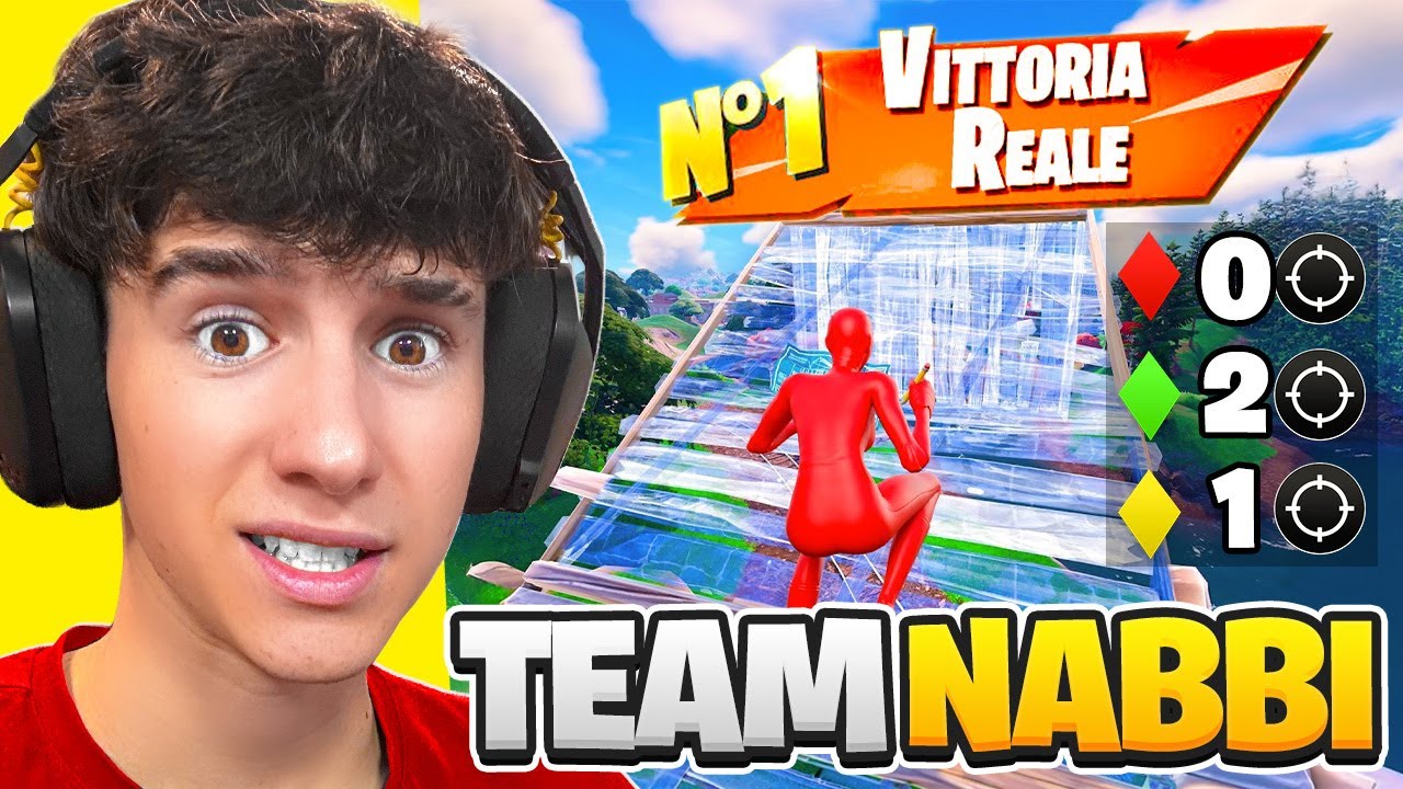 Porto alla vittoria un team di NABBI SCONOSCIUTI in RANKED E... 😂 Fortnite ITA