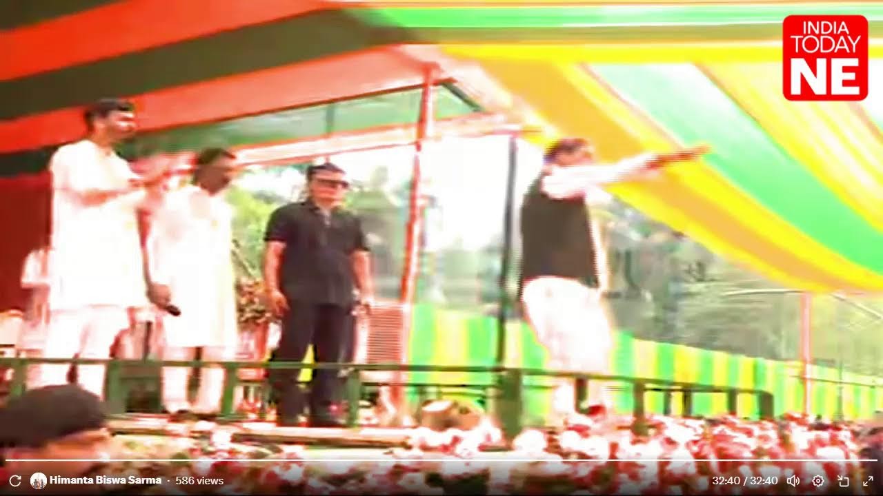 LIVE || Assam CM addresses supporters in Hailakandi as part of Vijay Sankalpa Sabha.