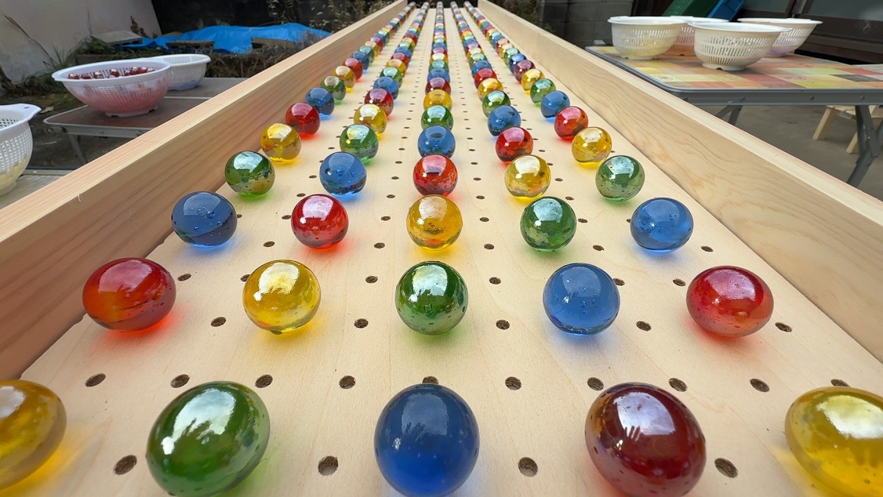 マーブルラン181 marble run グレート坂道　歓喜のコース　偉大な玉転がし
